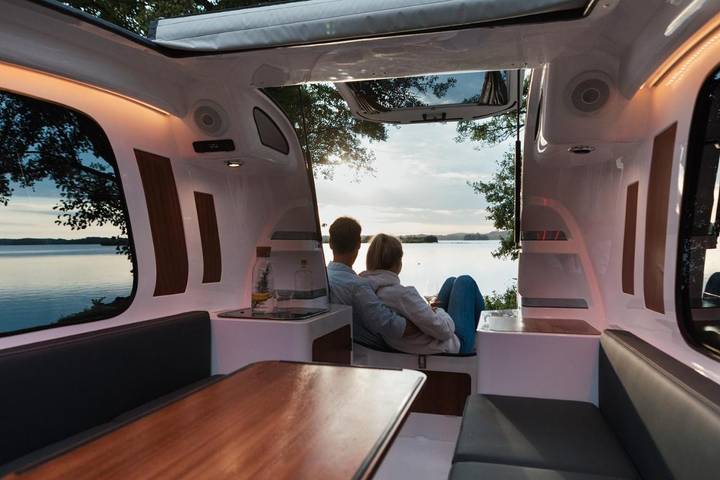 Camping für 2 Personen, mit Seeblick und Ausblick sowie Garten in Baden-Württemberg - 3