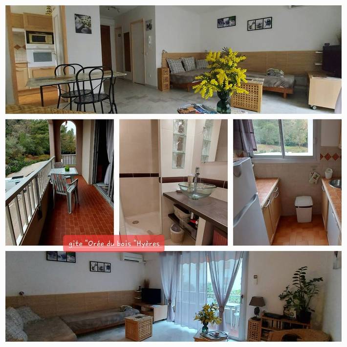 Appartement de vacances pour 2 personnes, avec terrasse et jardin, animaux acceptés