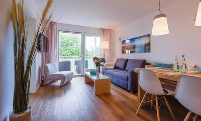 Ferienwohnung für 2 Personen, mit Balkon in Dierhagen