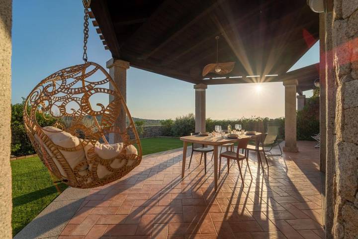 Villa per 4 persone, con giardino e panorama ad Alghero