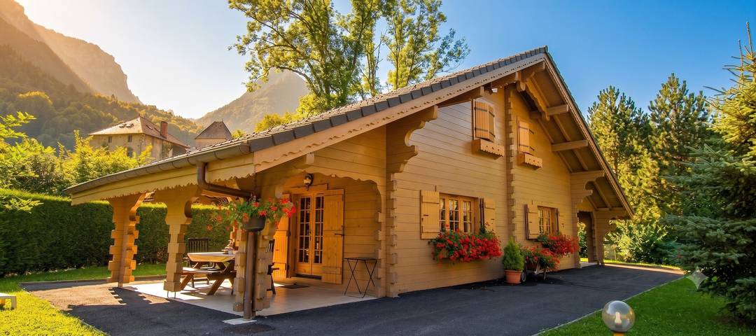Location de vacances pour 4 personnes, avec Jacuzzi et Sauna en Haute-Savoie