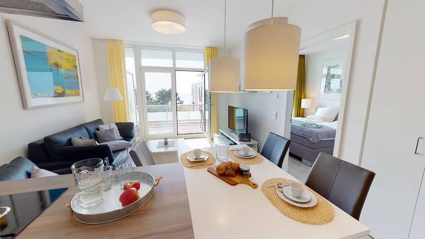 Ferienwohnung für 2 Personen, mit Terrasse und Sauna, mit Haustier in Pelzerhaken