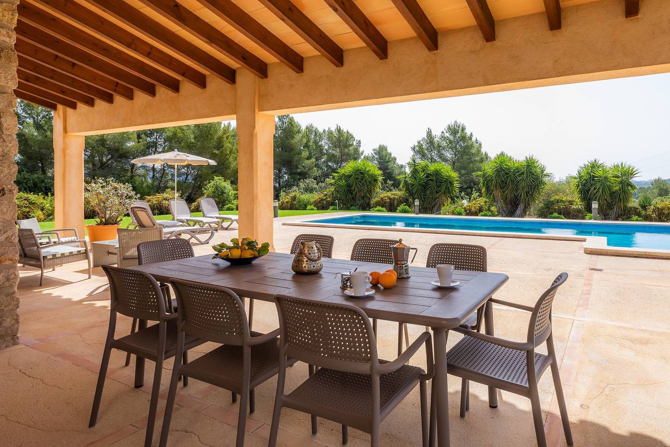 Finca con piscina, Wi-Fi, aire acondicionado, jardín y patio in Artà, Mallorca Este