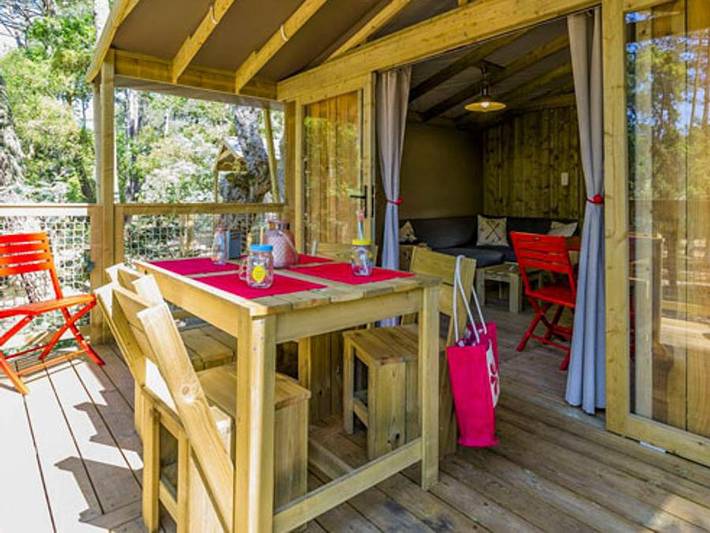 Lodges de Blois Chambord - Mobilheim 4 personen - Lodge Auf Stelzen Komfort + in Mont-près-Chambord, Sologne