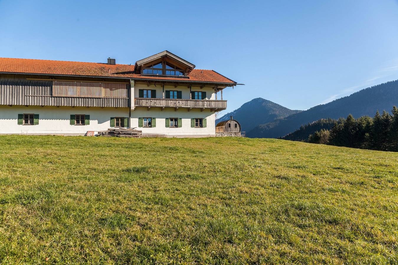 Ganze Wohnung, Ferienwohnung Guffertblick mit Bergblick, Wlan in Jachenau, Walchensee