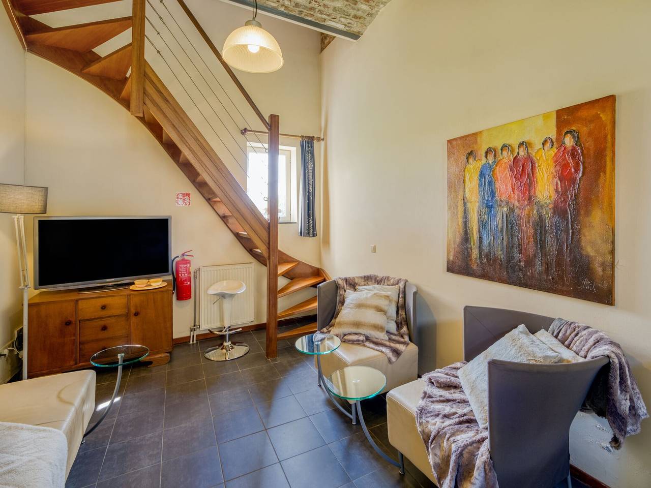 Geheel appartement, Appartement in Mesch nabij het stadscentrum in Eijsden, Limburg