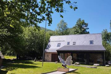 Location de vacances pour 6 personnes, avec jardin à Aulus-les-Bains