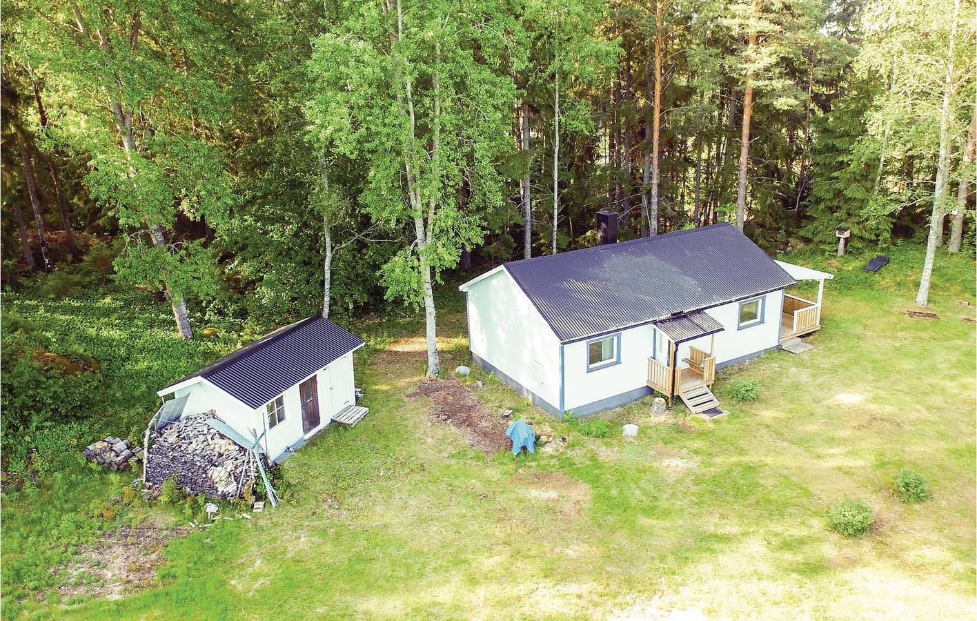 Ferienhaus für 8 Personen mit Terrasse in Dalslands Kanal
