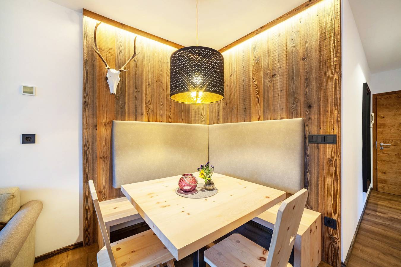 Ganzes Studio, Studio 'Kuppelwies 363' mit Bergblick, privater Terrasse und Wi-Fi in Kuppelwies, Ulten