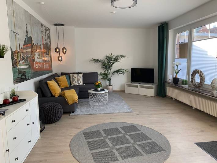 Ferienwohnung für 4 Personen, mit Garten und Terrasse in Emden - 2