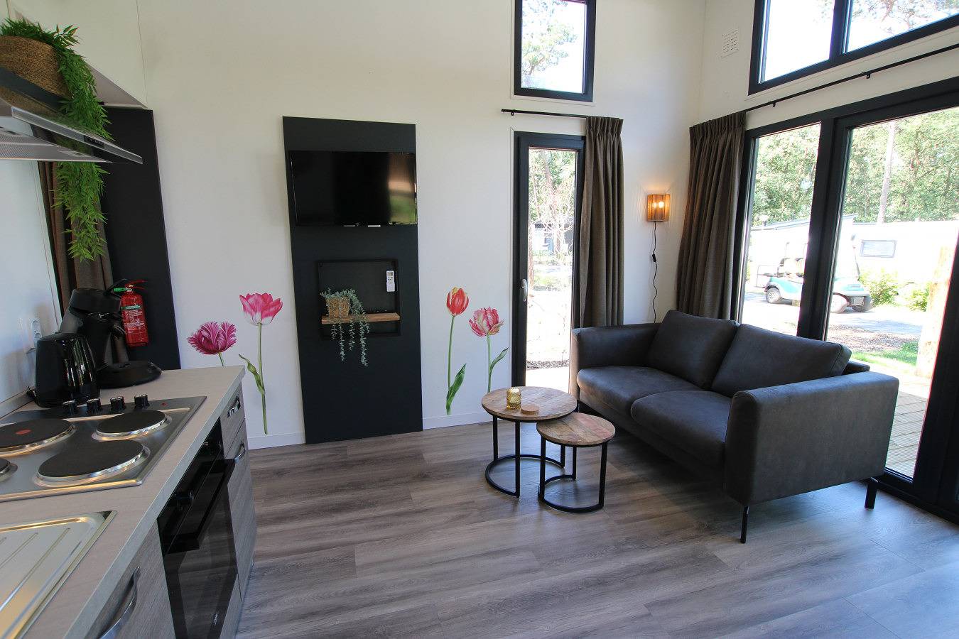 Tiny House voor 2 personen | Resort de Heimolen in Baarle-Nassau, Noord-Brabant