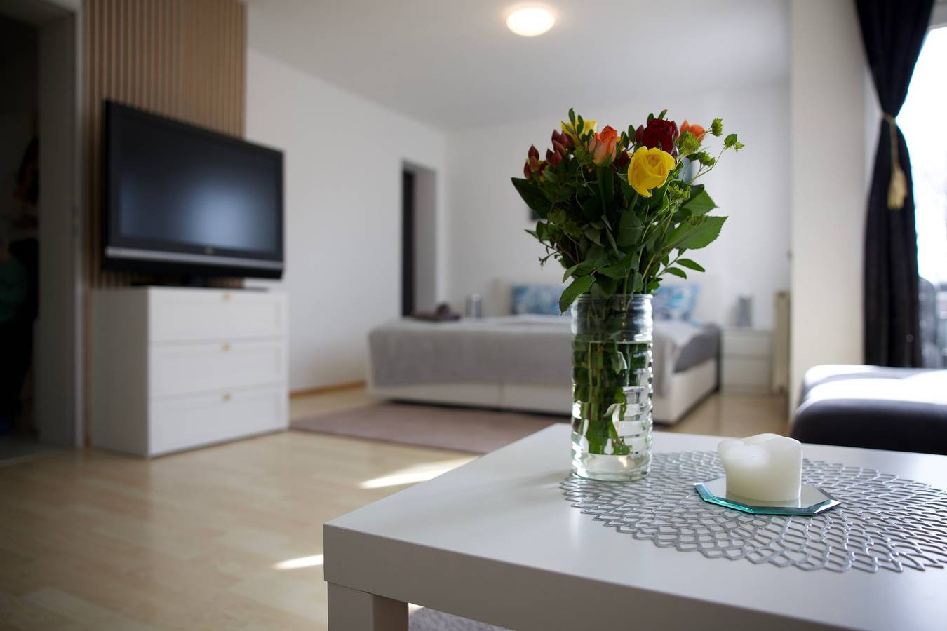 Ganze Wohnung, Moderne Unterkunft in Leutkirch mit Bergblick, Wlan & Balkon in Reichenhofen, Leutkirch im Allgäu