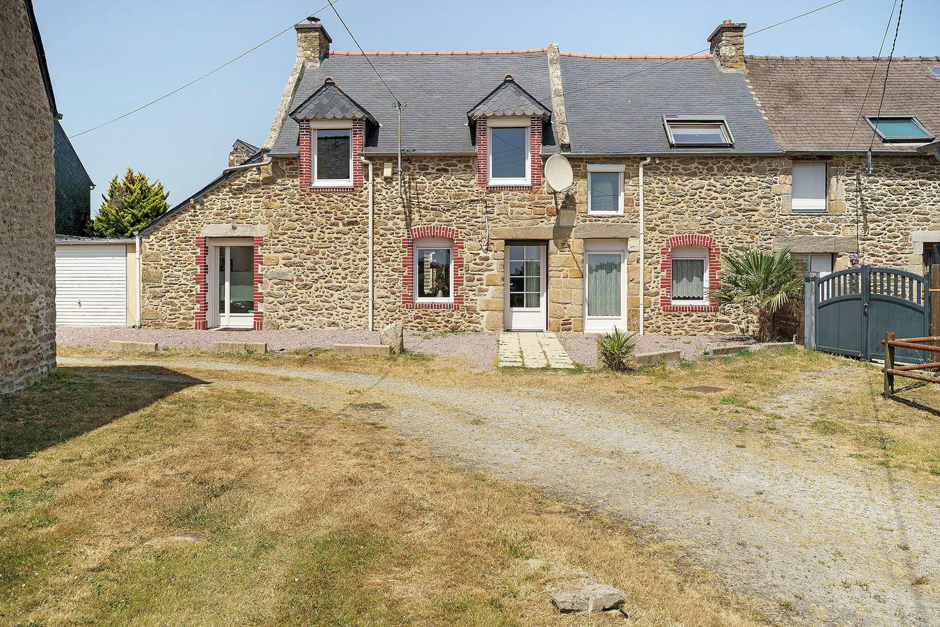 Ferienhaus 'Gite Renouard' mit privatem Garten, Wlan und Klimaanlage in Saint-Cast-le-Guildo, Dinan und Umgebung