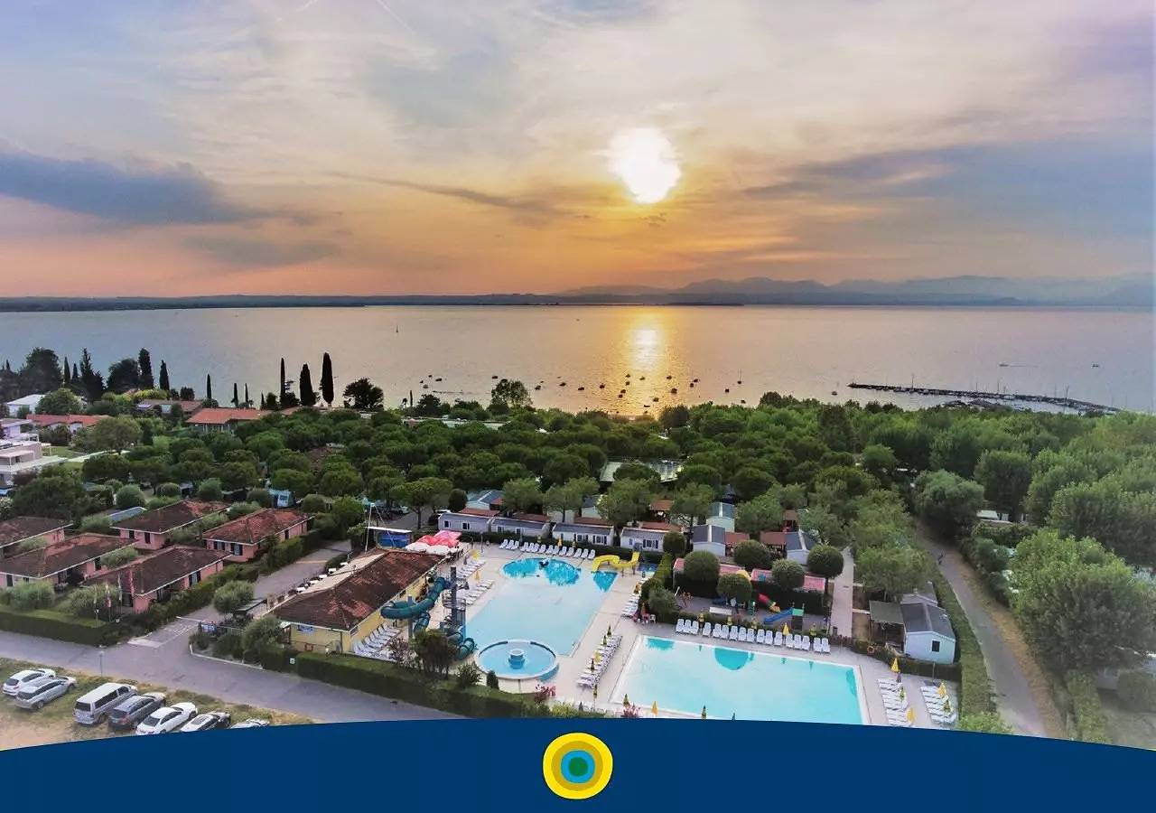 Lodge Tiere erlaubt 4 Personen in Lazise, Gardasee-Berge