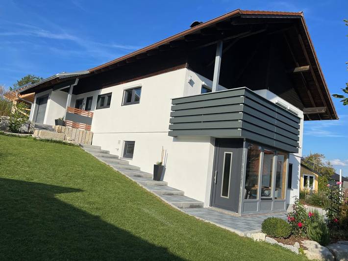 Ferienwohnung für 4 Personen, mit Balkon und Balkon/Terrasse sowie Terrasse in Regen (Ostbayern)