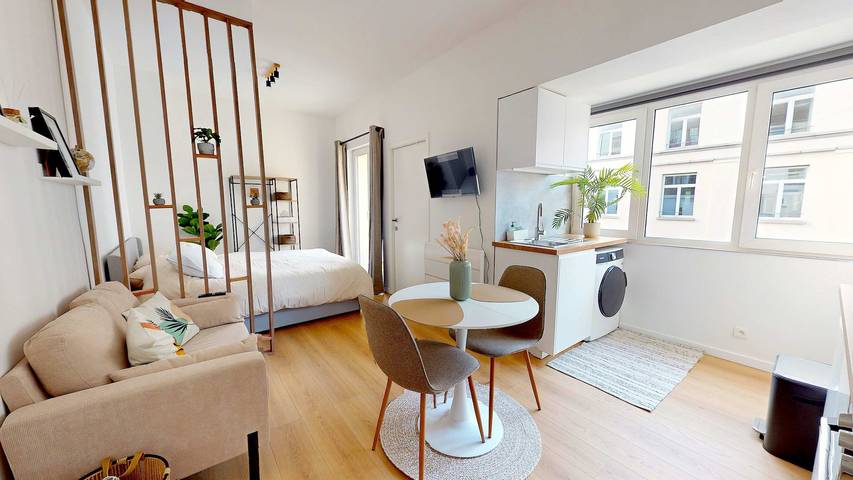 Apartment for 2 people, with balcony/terrace, child-friendly in Brussels