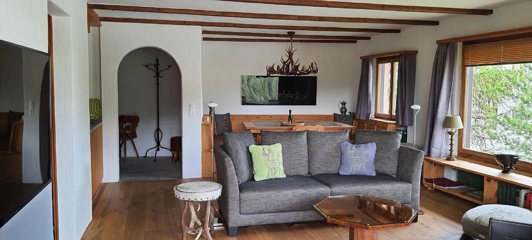 Ferienwohnung für 2 Personen, mit Garten und Balkon in Pontresina - 4