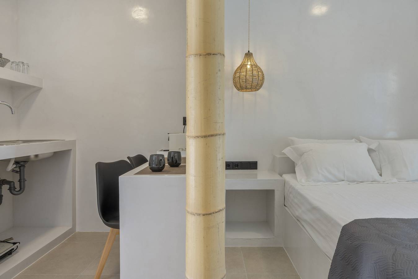 Hel enrumslägenhet, Studio '1 Superior' with Sea View, Wi-Fi and Air Conditioning in Chora (Ios), Ios