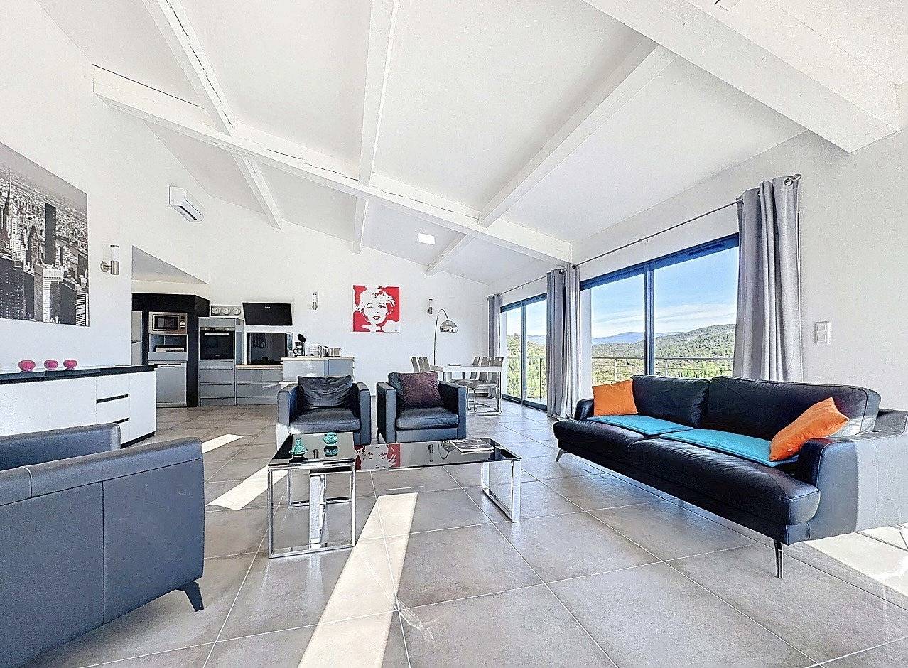 Modern villa with sea views and infinity pool in Les Adrets-de-l'Estérel, Massif de l'Esterel