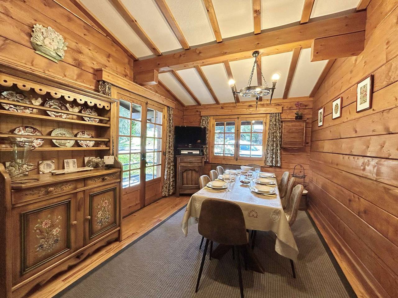 Chalet 6-8 pers, 4 habitaciones, cerca de remontes, parking in Megève, Pays du Mont-Blanc