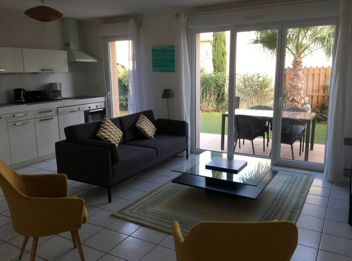 Location de vacances pour 6 personnes, avec jardin, animaux acceptés à Saint-Estève