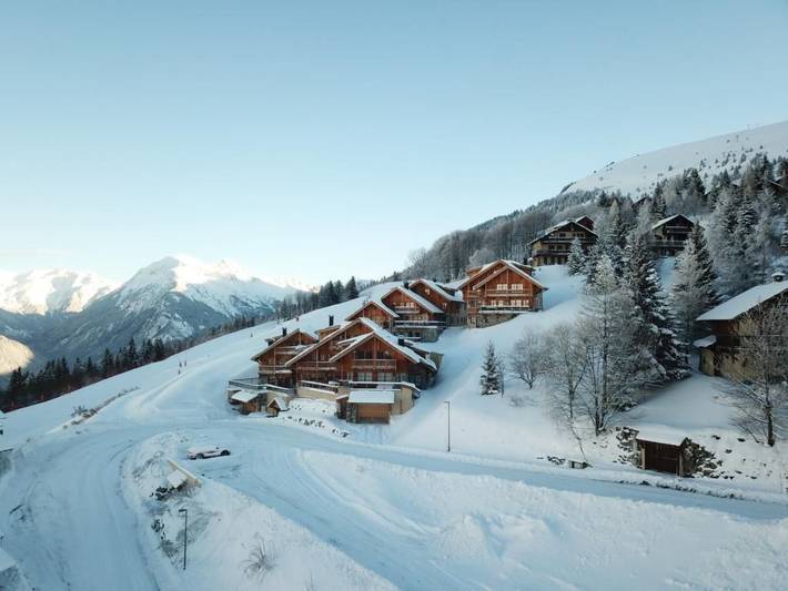 Chalet pour 12 personnes, avec balcon à Villard-Reculas