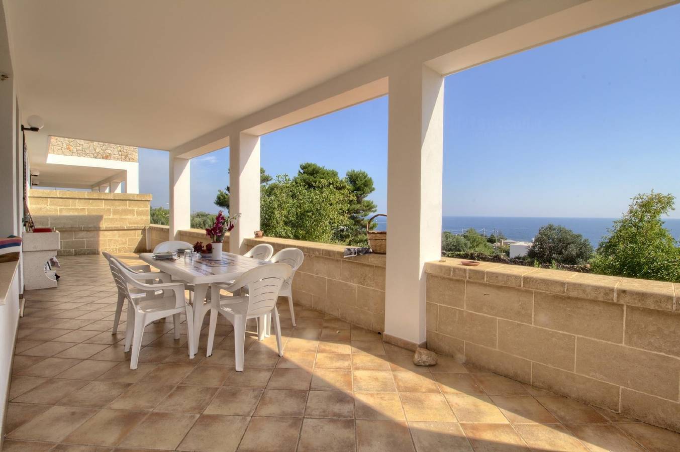Corbezzolo vista mare in Marina di San Gregorio, Patù