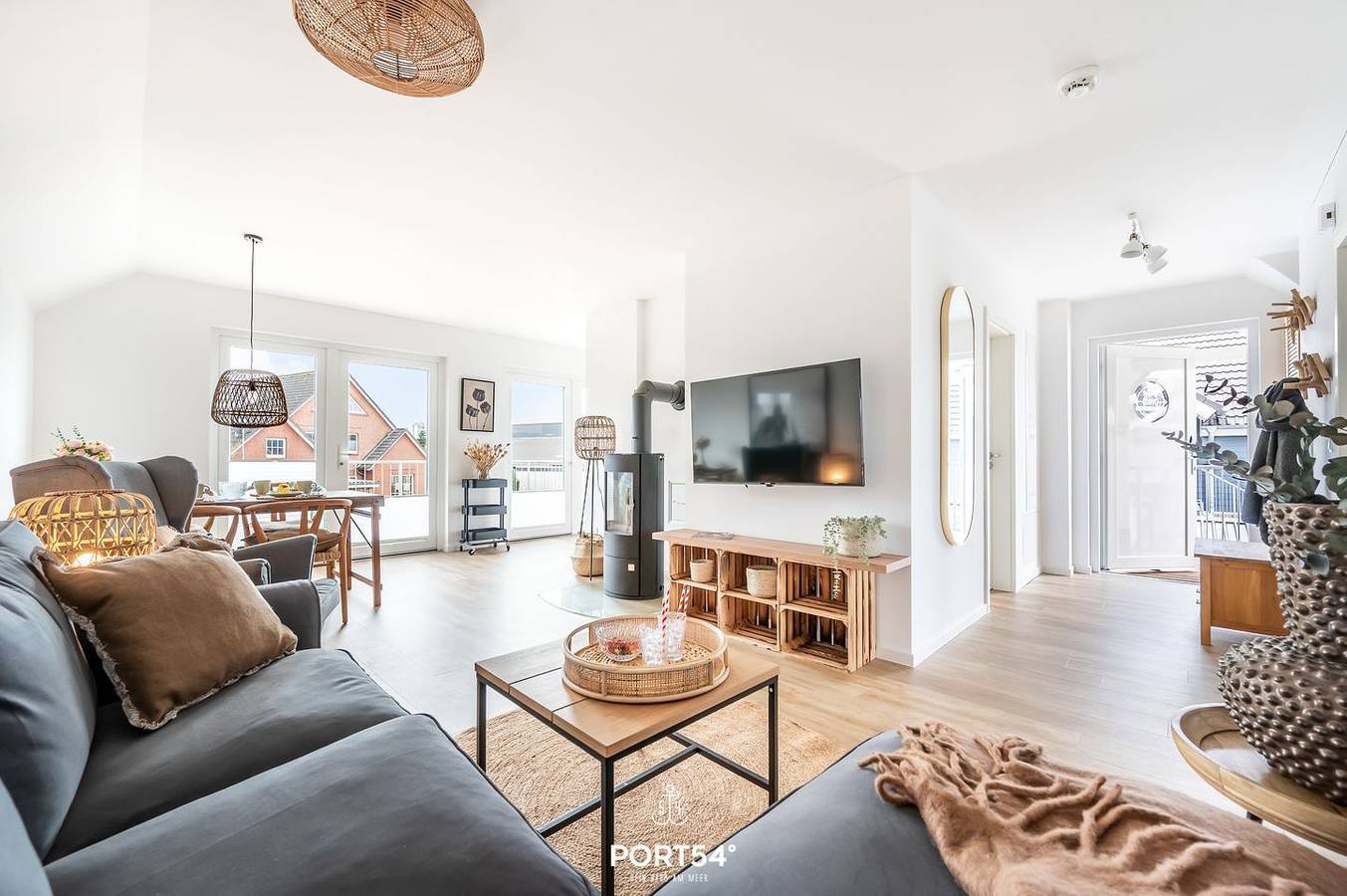 Ganze Wohnung, Diek No. 3 Nordseeresort - Kamin, Infrarotkabine, Strand- und Nordseenah, Balkon in Büsum, Dithmarschen