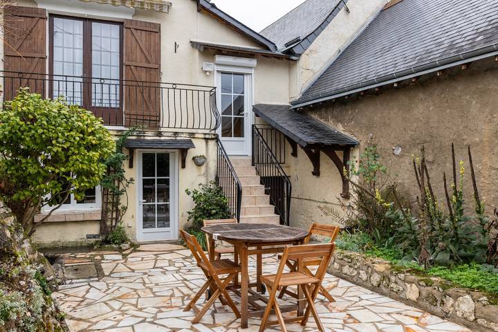Location de vacances pour 4 personnes, avec balcon et jardin, animaux acceptés en Indre-et-Loire