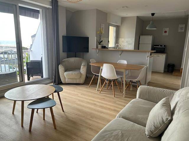 Appartement de vacances pour 4 personnes, avec vue et balcon
