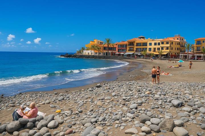 Holiday Home 'Palmar La Gomera' with Private Terrace and Wi-Fi in La Puntilla, Valle Gran Rey