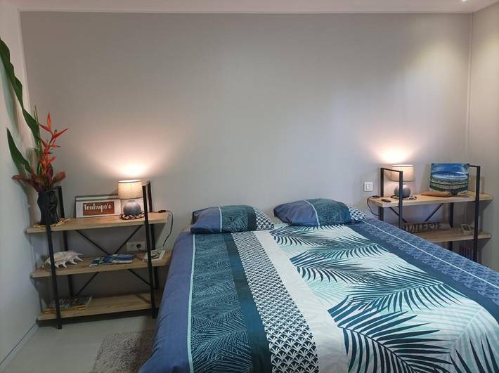 Gîte pour 2 personnes, avec terrasse ainsi que jardin et vue dans Teahupo'o - 2