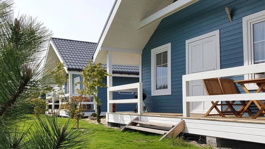 Ferienhaus für 5 Personen, mit Garten