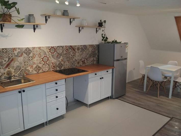 Apartament wakacyjny dla 4 osób, z balkon i ogród w Zamárdi
