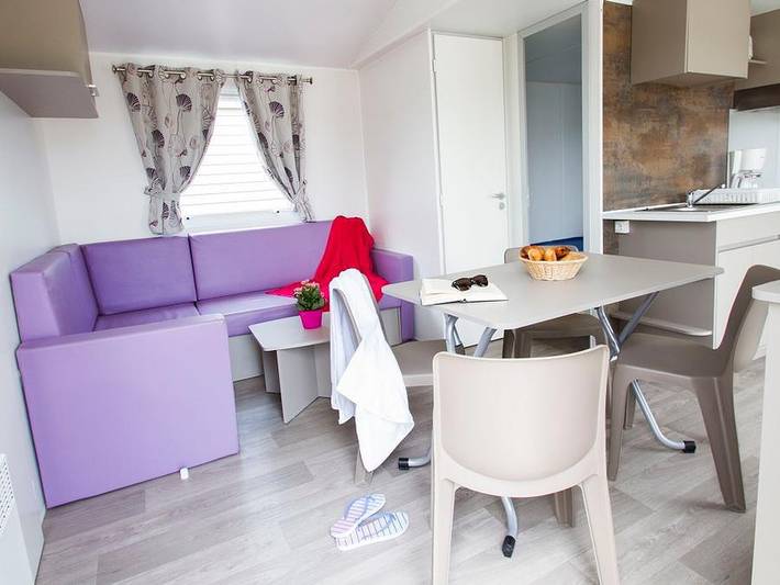 Camping pour 5 personnes, avec bassin pour enfant à Sérignan - 3