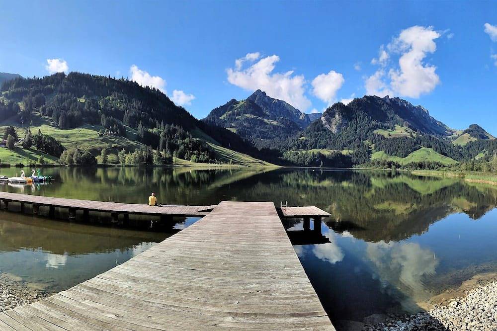 Ganze Wohnung, Ferienwohnung Kassler - nur 300m vom Schwarzsee - beste Lage Und bestes Internet in Zollhaus FR, Plaffeien