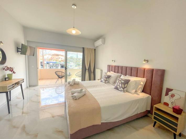 Vakantiewoning voor 3 personen, met balkon in Gouvia