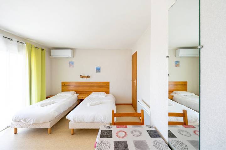 Studio pour 2 personnes, avec balcon