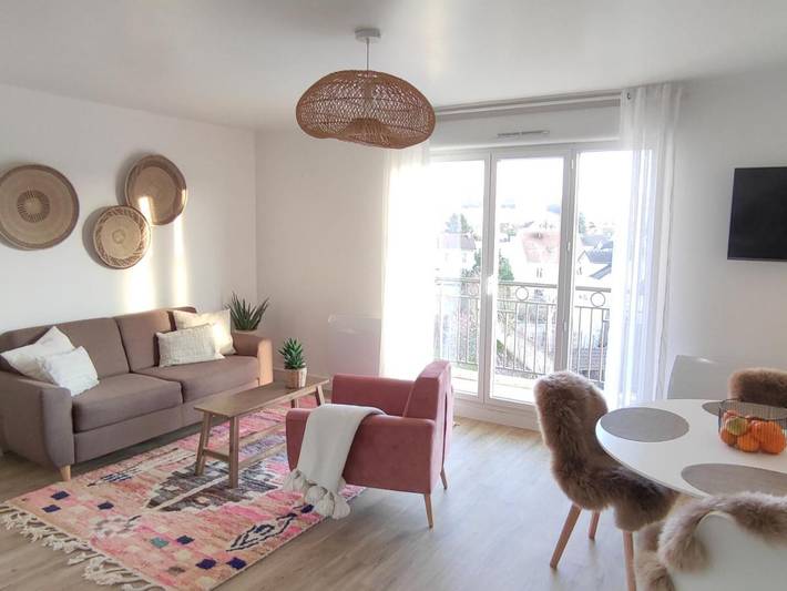 Appartement de vacances pour 4 personnes, avec vue et balcon