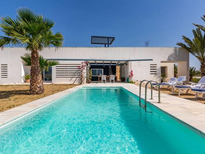 Ferienhaus für 4 Personen, mit Garten und Ausblick, mit Haustier - 1
