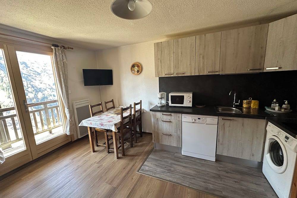 Ganze Wohnung, Apartment Valmeinier 1800 at the foot of the slopes in Valmeinier, Region Saint-Jean-de-Maurienne