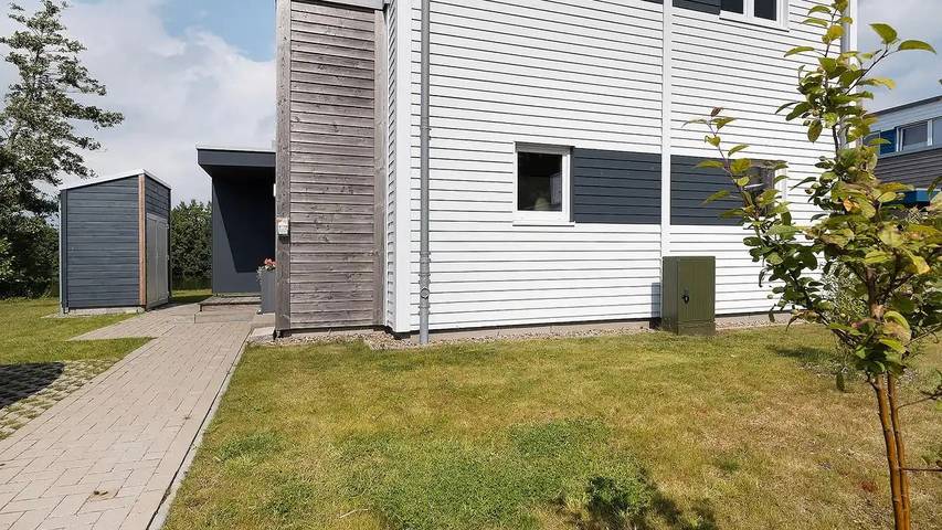 Ferienhaus für 4 Personen, mit Terrasse und Sauna, mit Haustier am Jadebusen