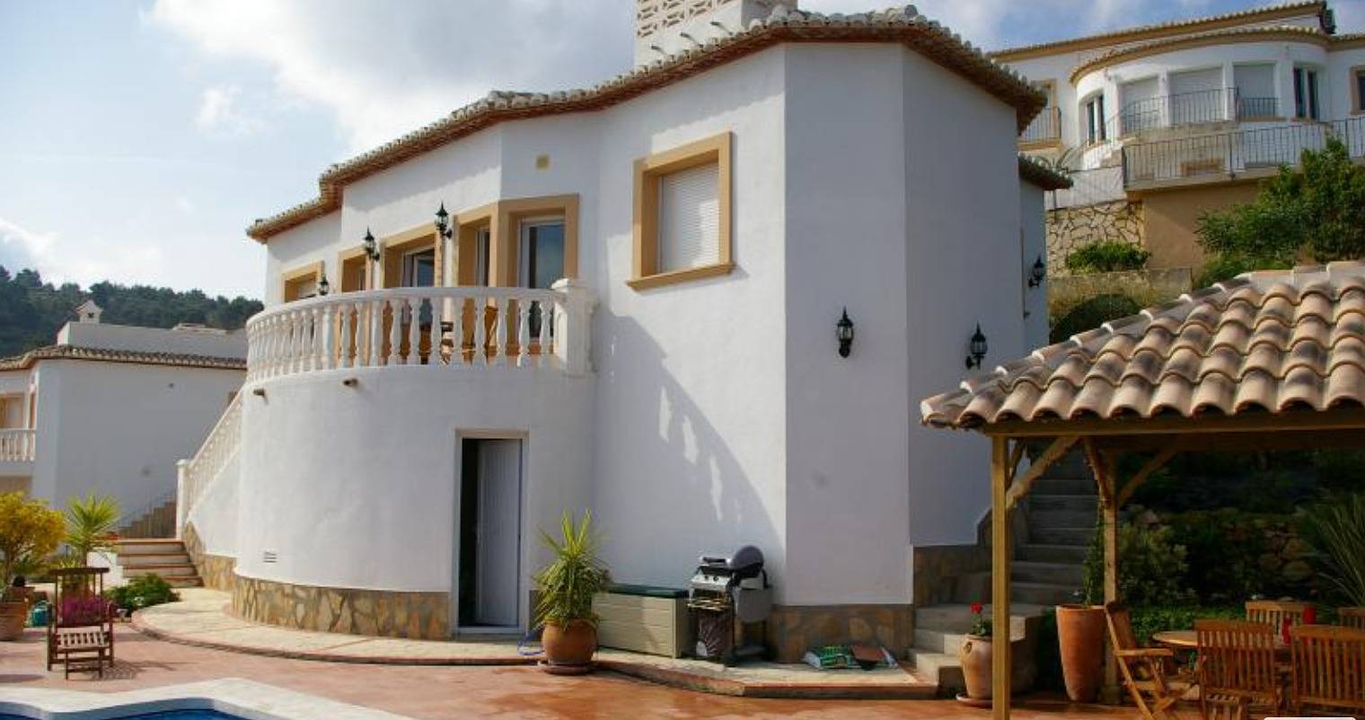 6 Guests - Private Pool - 3Br Villa - Amazing View in Orba, Costa Blanca