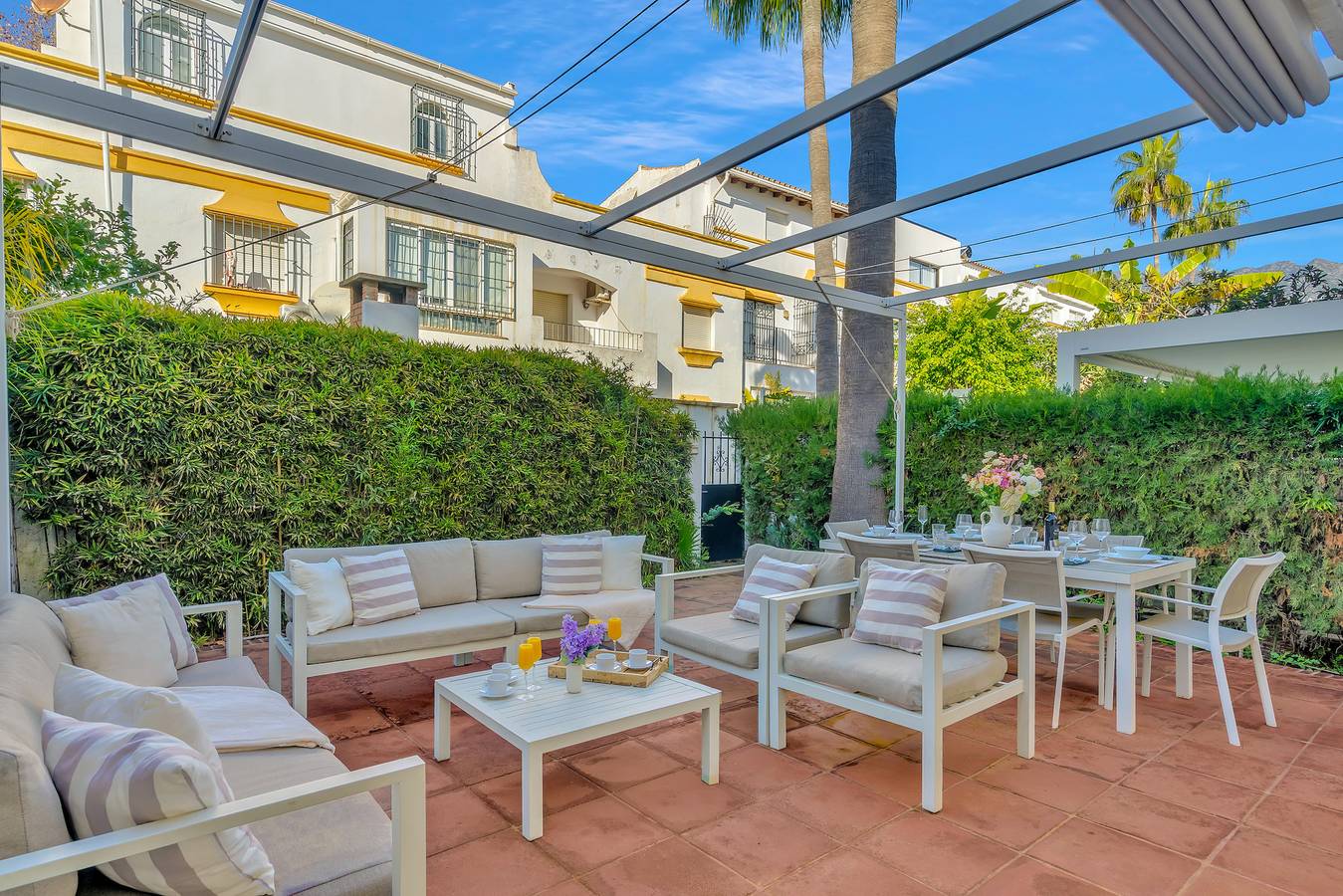 Feriehus for 8 personer med balkong in Playa de Casablanca, Marbella