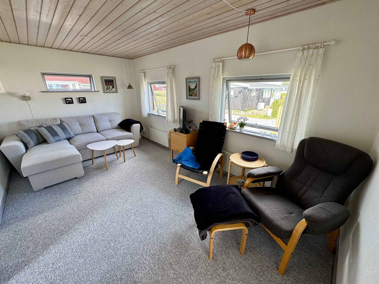 Knusig vakantiehuis met zicht op de fjord in Munkebo, Kerteminde en omgeving