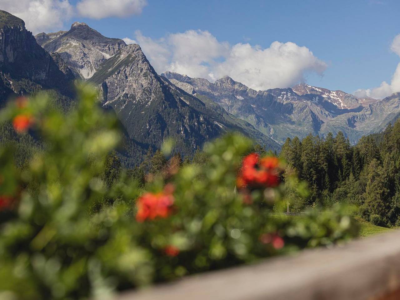 Alpengasthof Hohe Burg - Doppelzimmer Comfort in Stubaier Alpen, Trins