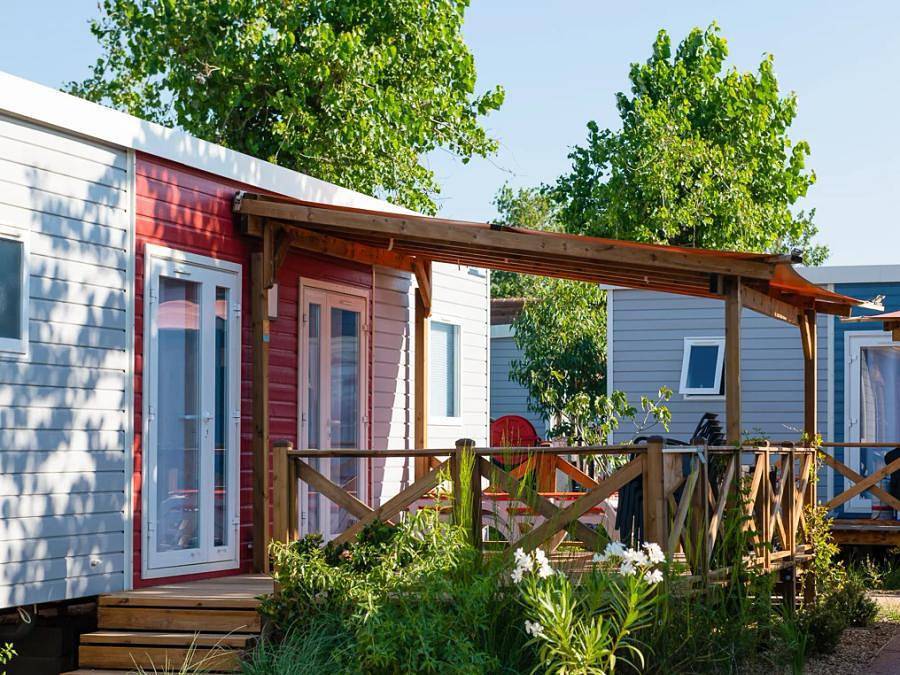Camping Sunelia Les Sablons - Mobilheim 4 personen - Sunelia Mh Prestige 2 Ch 1 Sdb in Portiragnes Plage, Portiragnes
