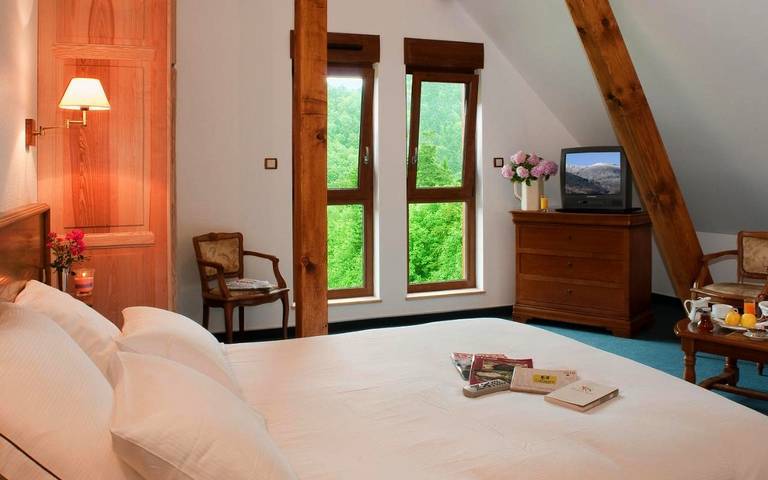 Hôtel pour 5 personnes, avec balcon, animaux acceptés à La Broque - 2