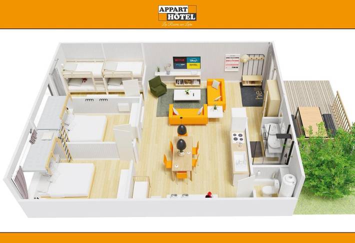 Location de vacances pour 10 personnes, avec terrasse dans Gennes-Val-de-Loire - 2