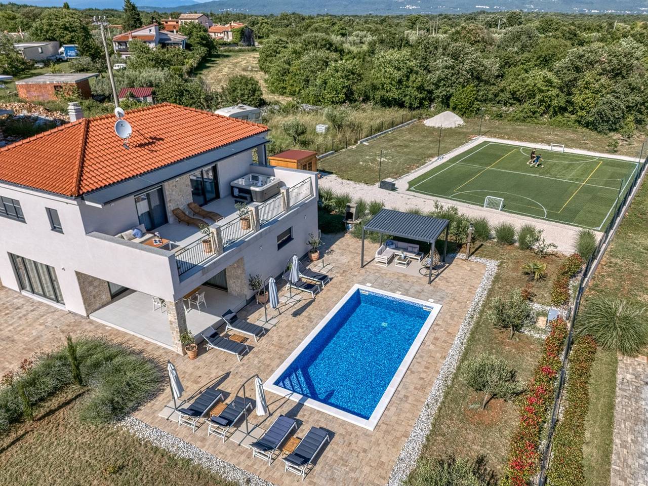 Villa Klementina - Private Pool and Whirlpool in Marčana, Südküste Istrien